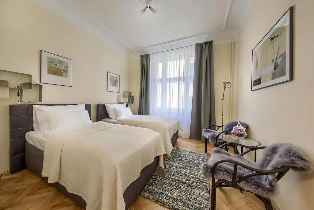 Pragueone Apartment,A/C,Terrace 0*, Prague Czech Republic